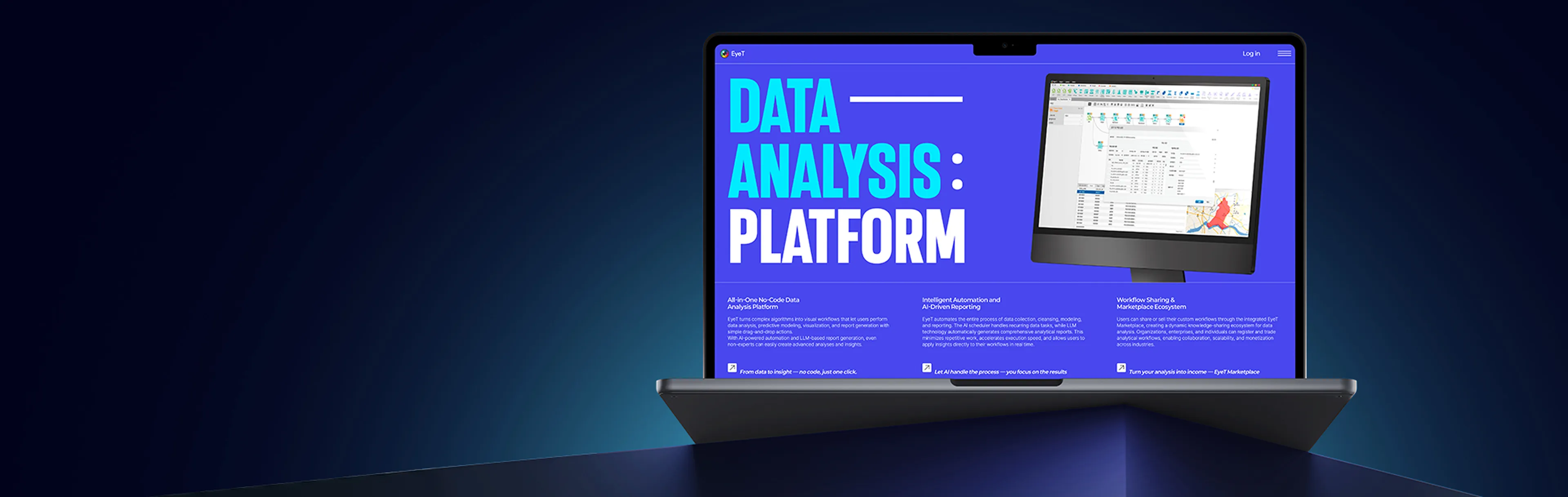 EyeT - AI 워크플로우 기반 데이터 분석 도구